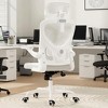 NicBex Ergonomic Mesh Office Chair,Home Office Desk Chair with Flip-Up Arms,Adjustable Lumbar Support,Desk Chair with Headrest for Study Room - 2 of 4