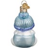 Old World Christmas Blown Glass Ornament for Christmas Tree, Snow Baby Boy - 3 of 4