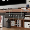 Lirago Electric Adjustable Height Standing Desk with Splice Board-Home Office Desk for Healthy Work Lifestyle-Brown - 3 of 4