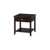 Jofran,Merlot Warm Contemporary End Table - 2 of 4