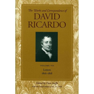 Letters 1816-1818 - (Works and Correspondence of David Ricardo) by  David Ricardo (Paperback)