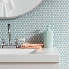 Fluted Kids' Soap Dispenser Teal - Pillowfort™: Plastic Hand Soap Pump for Bathroom, 450ml Capacity - 2 of 3
