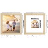 Americanflat Picture Frame with Oval Mat Insert and Shatter-Resistant Glass - Signature Collection - Photo Frame for Wall Display - 2 of 4