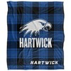 Hartwick College Campus Plaid Spirit Silky Touch Super Soft Throw Blanket 50x60 - 2 of 4