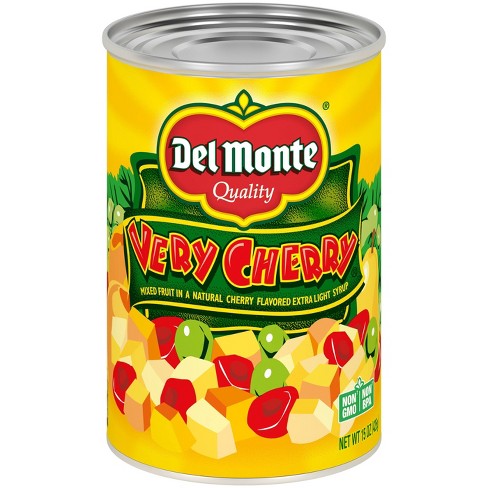 Del Monte Very Cherry Mixed Fruit in a Natural Cherry Flavored Light Syrup - 15oz - image 1 of 4