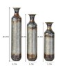 AZL1 Life Concept Decorative Vases 3-Piece Droplet Shape Metal Floor Vase Set in Modern Finish, Gold, 21.25"*7.8"*30.9" - 2 of 4