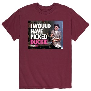 Men's - Pretty in Pink - Duckie & Blane Short Sleeve Graphic T-Shirt - 1 of 4