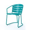 Christopher Knight Home Porto Outdoor Modern 3 Piece Iron Oval Table Bistro Set - 4 of 4
