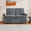 57.4" Pull Out Sofa Bed Sleeper Sofa Bed With Premium Twin Size Mattress Pad 2-in-1 Pull Out Couch Bed With 2 USB Ports - 2 of 4
