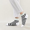 Anna-Kaci Men's 6pk Striped Casual Breathable Cotton Ankle Socks - 2 of 2