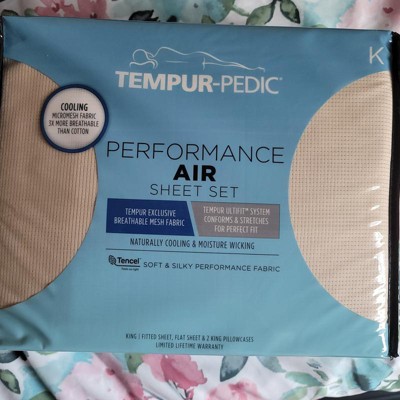 Performance Air Solid Sheet Set - Tempur-pedic : Target