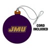 James Madison University Dukes Logo Wood Christmas Tree Holiday Ornament - 2 of 4