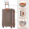 3 Piece Luggage Set, Hard Shell Luggage Set with Spinner Wheels & TSA Lock, Lightweight Travel Luggage Set for Business Trip (20'' 24'' 28'') - 4 of 4
