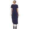 Maternity V-neck Maxi Dress - 3 of 4