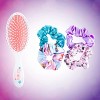 Disney Princess Girls 5-Piece Hair Set – Disney Princess Hair Brush & 4 Scrunchies – Ages 3+ - 4 of 4