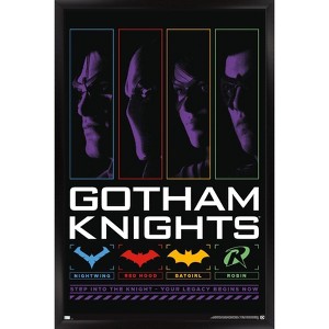 Trends International DC Comics Gotham Knights - Step In Framed Wall Poster Prints - 1 of 4
