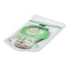 Earth Therapeutics Organic Cotton Exfoliating Hydro Gloves - 2ct - 3 of 4
