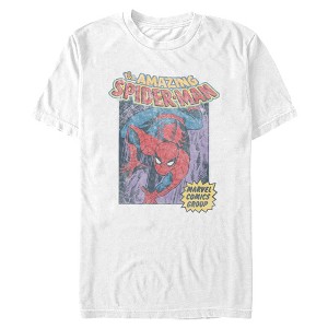 Marvel: Spider-Man Mens Distressed Amazing Spider Short Sleeve T