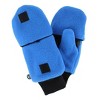 Polar Wear Kid's 2-4 Winter Fleece Convertible Fingerless Glove to Mitten - 3 of 3