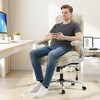 Ora Maison Big and Tall Executive Office Chair, BIFMA-Certified Heavy Duty Desk Chair with Adjustable Lumbar Support, Wide Seat & Padded Armrests - 2 of 4