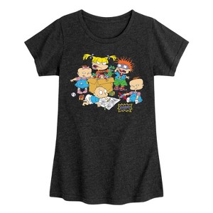 Girls' - Rugrats - Toybox Fitted Short Sleeve Graphic T-Shirt - 1 of 4