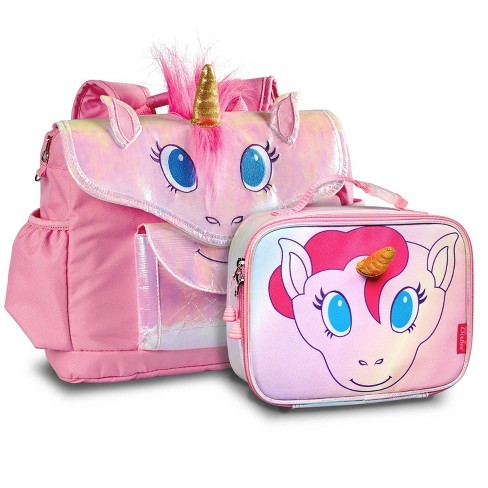 Bixbee Kitty Lunchbox - Kids Lunch Box, Insulated Lunch Bag For