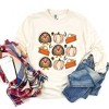 Simply Sage Market Women's Turkey Pumpkin Pie Grid Long Sleeve Garment Dyed Tee - 3 of 4