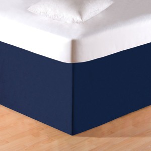 C&F Home Solid Blue Bed Skirt - 1 of 1