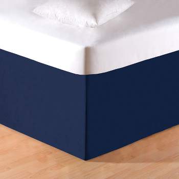C&F Home Solid Blue Bed Skirt