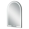 Dovelina Modern BlackArched Bathroom Vanity Mirror with LED Lights and Anti-fog,Wall Mirror - 2 of 4