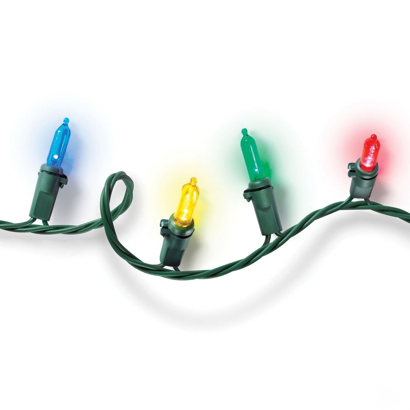 100ct LED Mini String Lights Multicolored/Red - Wondershopâ?¢ - image 1 of 2