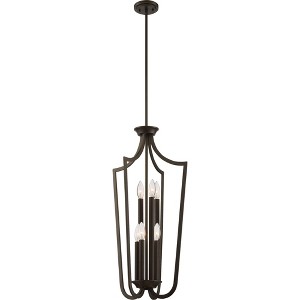 Nuvo Lighting Laguna 6 - Light Pendant in  Aged Bronze - 1 of 1