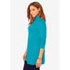 Jessica London Women's Plus Size Cotton Cashmere Turtleneck - 4 of 4