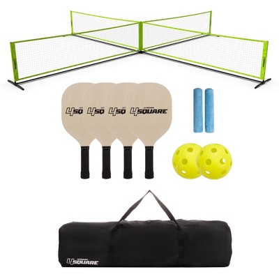 Triumph Sports 4 Square Pickleball Lawn Sports Set