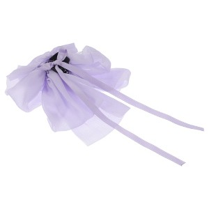 Unique Bargains Women's Fashion Ribbon Bow Hairpin 7.48"x4.72"x1.97" 1 Pc - 1 of 4