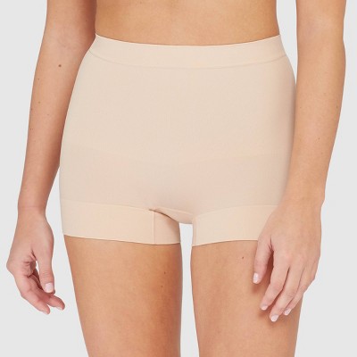 Assets By Spanx Women S All Around Smoothers Seamless Shaping Girl Shorts Target