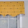 RLF Home Modern Design Classic Ribbit Regal Style Window Valance 50" x 17" Antique - 3 of 4