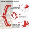 Garvee 18in Log Lifting Tongs, 2-Claw Steel Wood Tongs, Secure Grip Tool for Safe Log Lifting, Dragging & Stacking, Universal Fit - 3 of 4