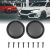 Unique Bargains Car Speaker Mesh Grill Cover Protector Sub Woofer Subwoofer Grille Set Black 8" 2Pcs - 2 of 4