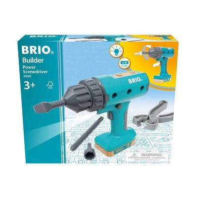 BRIO Builder Power Screwdriver 34600 Toy Tool 14pcs