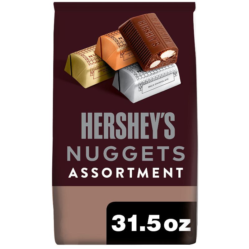 Hershey&#39;s Nuggets Assorted Chocolate Candy Mix - 31.5oz, 1 of 9