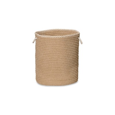 Colonial Mills  Soft Chenille Woven Hampers - Sand 15"x15"x18"