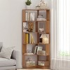 KWPZQEB Bookshelf, 6 Tier Bookshelves, Home Office Bookcase Shelf Storage Organizer, Free Standing Storage Shelving Unit for Living Room - 4 of 4