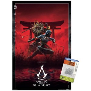 Trends International Assassin's Creed: Shadows - Key Art Unframed Wall Poster Prints - 1 of 4