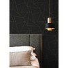 RoomMates Brilliant Black/Gold Peel and Stick Wallpaper - 4 of 4