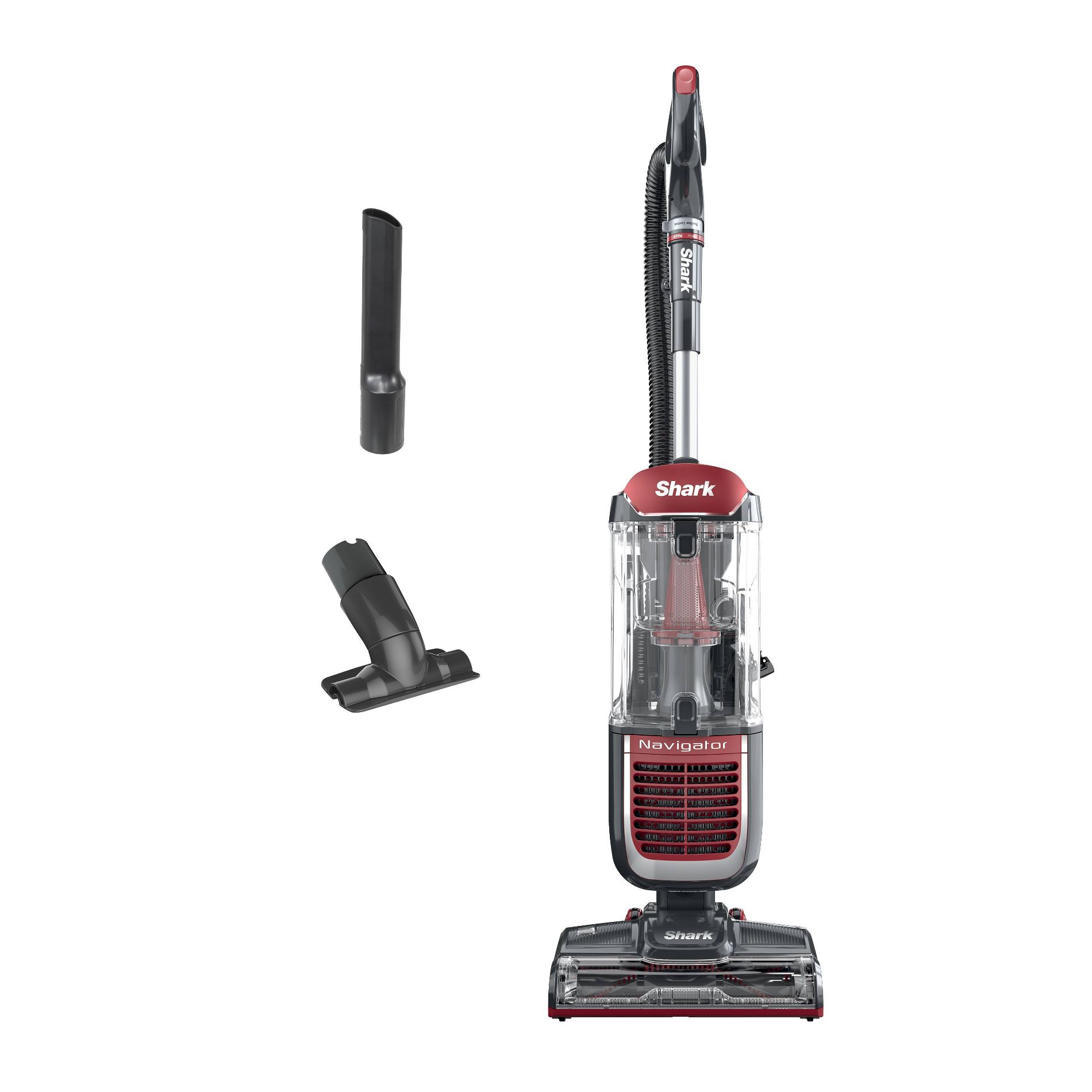 Shark Navigator Swivel Pro Upright Vacuum NV181 12" Cleaning Path Red