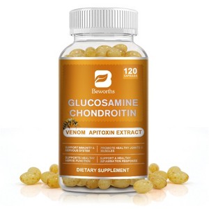 B Beworth Triple Strength Glucosamine Chondroitin Joint Health Dietary Supplement Capsule, 120 Count - 1 of 4
