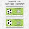 Big Dot of Happiness Goaaal - Soccer - Baby Shower or Birthday Party Game Scratch Off Cards - 22 Count - 3 of 4