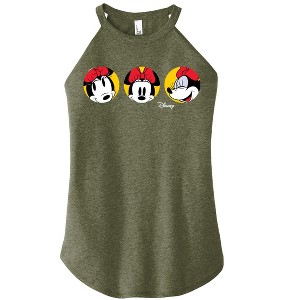 Women's - Disney - Mickey & Friends Graphic High Neck Tank - 1 of 3