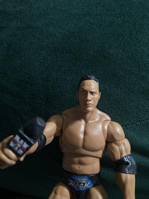 Wwe Legends Ultimate The Rock Action Figure : Target